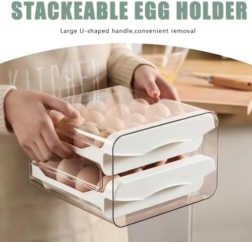 Refrigerator egg tray, refrigerator automatic box, 32 egg dispensers