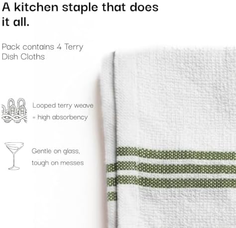 20Pc Kitchen Towels and Dishcloths Sets, Kitchen Essentials For Home