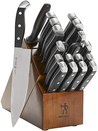 Henckels Statement 20-Pc Knife Set, Brown