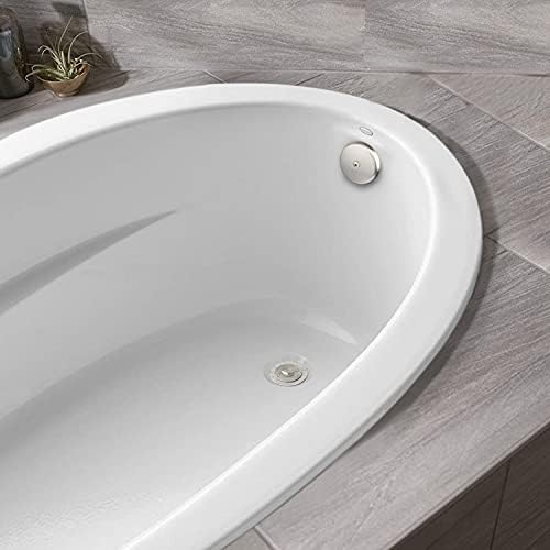 Artiwell Push & Lock Bathtub Drain Conversion Kit,Brushed Nickel