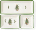 Spode Christmas Tree 3-Piece Traditional Nesting Trays - Set of 3