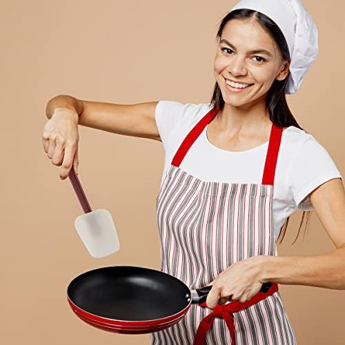 Commercial Spoonula Rubber Spatula Set 2, High Heat Spatula Spoon