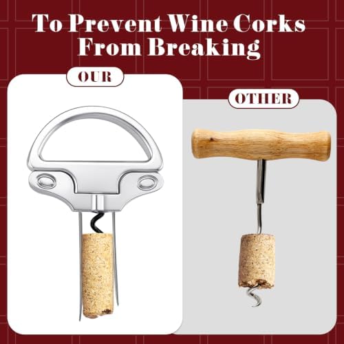 Ah So Wine Opener Set 2 Prong Wine Cork Saver