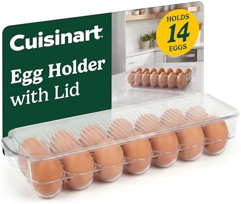 Cuisinart Egg Holder for Fridge, 14 Eggs, Stackable