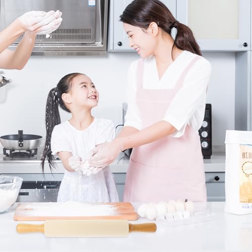 Silicone Dough Rolling Pin Xmas for Rolling Dough Cookies