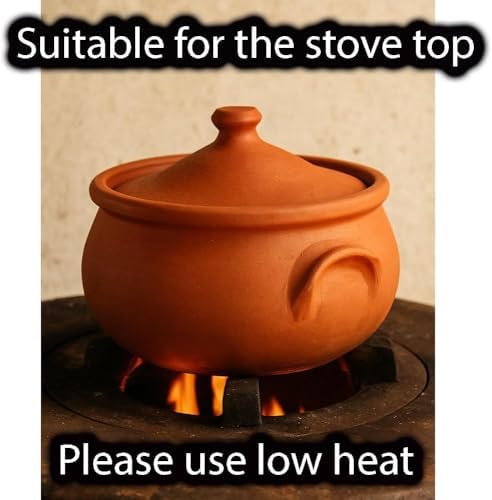 Earthenware Clay Mud Eathern Terracotta Cooking Pot Pottery Cazuela