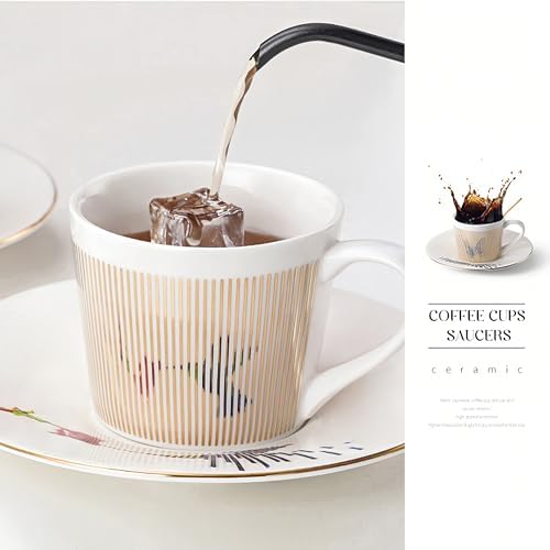 Old Craftsmen's Coffee Cup and Saucer Sets 8.45oz Unique Dynamic