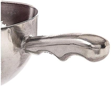 5 oz. Cast Aluminum Scoop with Contoured Handle - Set of 6