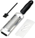 Cheese Grater & Lemon Zester,Stainless Steel Hand Grater for Garlic