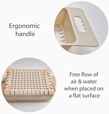 2-Pack Extendable Over the Sink Strainer Colander Basket, Expandable