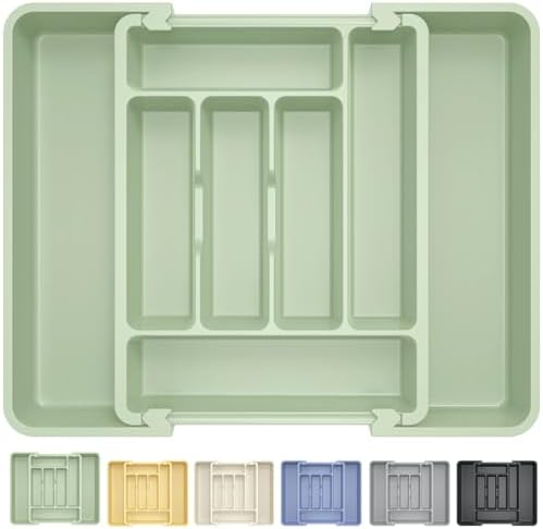 Caperci Large Silverware Organizer Tray