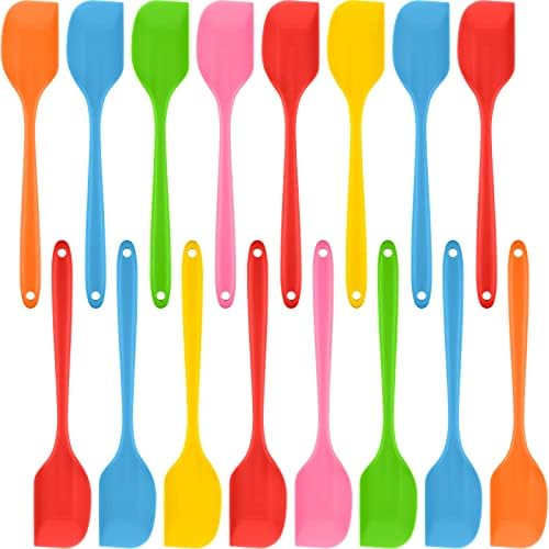 16 Piece 11 Inch Silicone Spatula Set, Heat Resistant