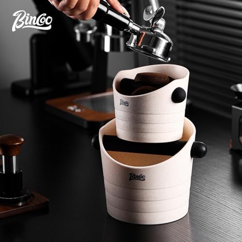 Bincoo Small Coffee Knock Box 4.5 Inch - 0.5L Espresso Knock Box