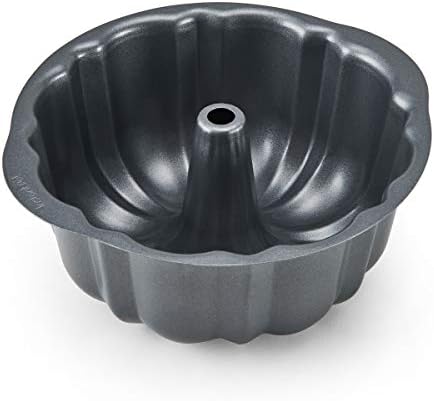 Instant Pot Official Non-Stick Fluted Cake Pan, 7-Inch, Gray