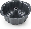 Instant Pot Official Non-Stick Fluted Cake Pan, 7-Inch, Gray