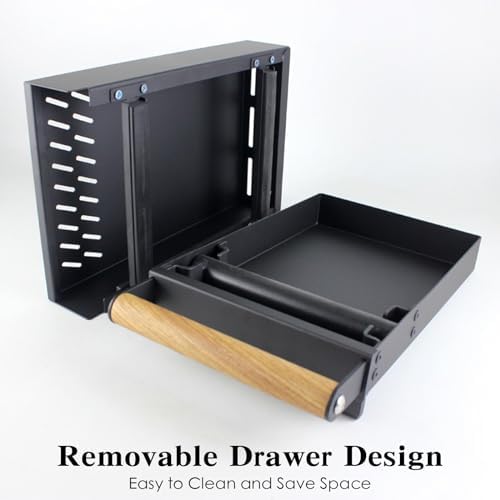 Handle Drawer Knock Box, Stainless Steel Detachable Coffee Stick