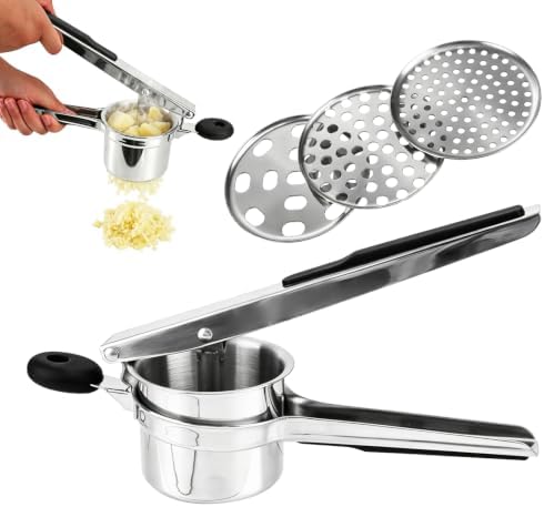 Potato Ricer Potato Masher Spaetzle Maker Potato Press for Kitchen