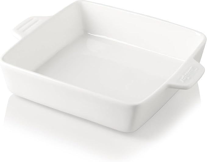 Sweejar Ceramic Baking Dish, 9 x 9 Cake Baking Pan by Sweejarco1949