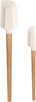 LorisArm Wooden Handle Spatula Set by LorisArm