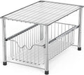 Deco Brothers Stackable Under-Sink Organizer, Chrome