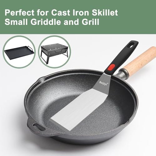 Beijiyi 4-Piece Stainless Steel Spatula Set