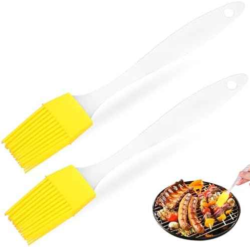 Silicone Pastry Brush Set for Baking and Grilling 2 Pcs