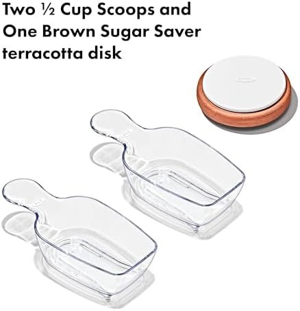 OXO Good Grips 8-Piece Prelabeled Baking POP Container Set