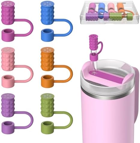 Straw Toppers for Stanley Cups, Straw Covers Cap for Tumblers
