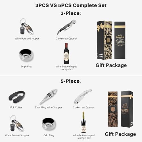 Tirrinia 5PC Wine Opener Set Raffle Prizes