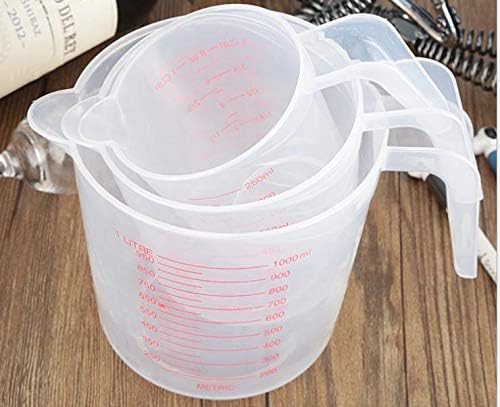 MIZORLIE Plastic Measuring Cup Set - Image 2