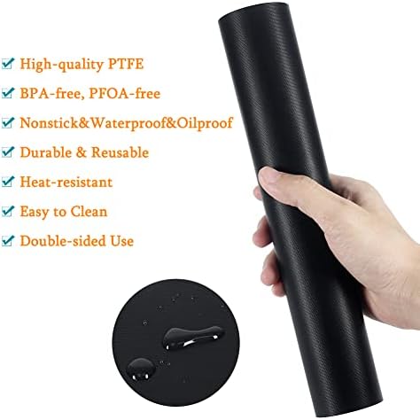 BYKITCHEN Reusable 11x12 Inch Air Fryer Oven Liners for Ninja SP151