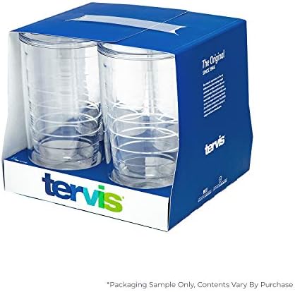 Tervis Clear & Colorful Tabletop Made in USA Double Walled Insulated