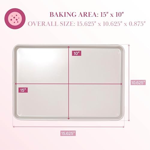 Paris Hilton Nonstick Carbon Steel Bakeware Collection, 15-Inch x