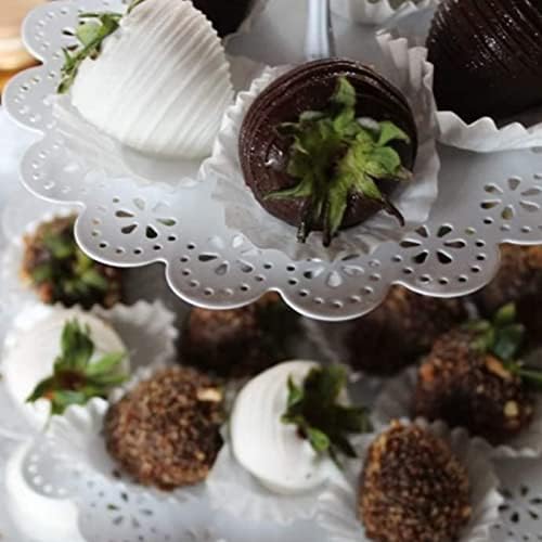 ZOOFOX Set of 10 Metal Cake Stands, Cupcake Holder Fruits Dessert