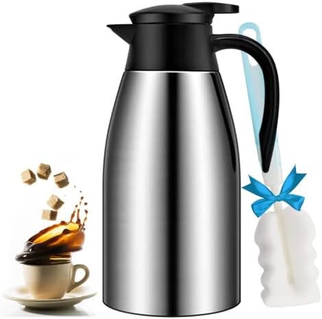 68oz Coffee Carafe Insulated, Airpot Thermal Coffee Carafes for