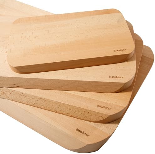 Bloomhouse Italian Beech Wood Cutting Board, 20 x 12 Inch