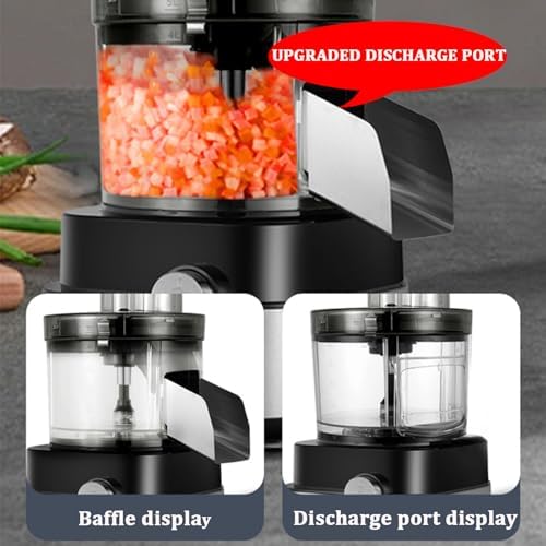 Commercial Vegetable Chopper, 5-in-1, 5L Bowl