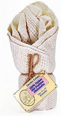 Old Fashion 100% Cotton Dishcloths - Set of 4 Mixed Colors - 4 Natural
