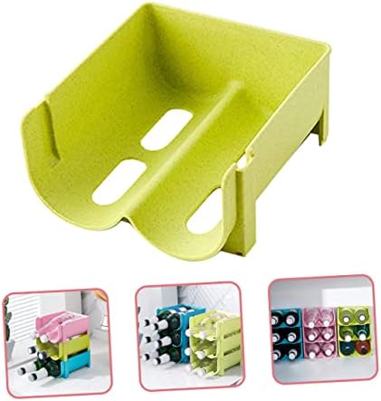 DECHOUS 3pcs Multi-function Beer Rack Stackable Storage Rack for