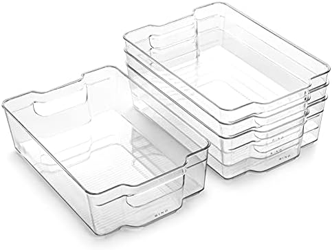 BINO | Stackable Storage Bins, Large - 4 Pack | The Stacker Collection