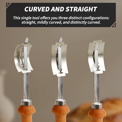 Bread Lame Sourdough Scoring Tool - Dough Scorer Cutter Knife with 10