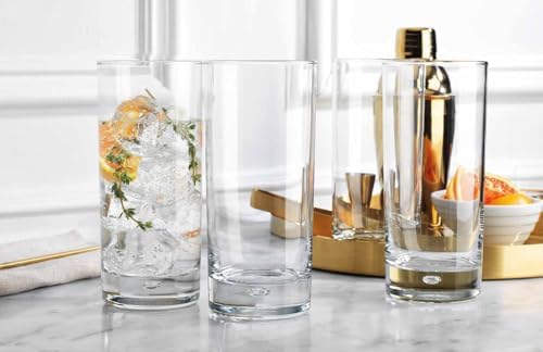 Home Essentials & Beyond Highball Glasses set of 4, 17 oz Drinking
