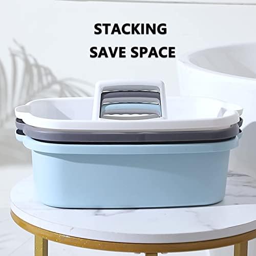 JiatuA Large Cleaning Supplies Caddy, Dark Gray