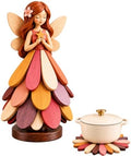 Fairy Bloom Trivet – Folding Fairy Décor & Heat-Resistant Table