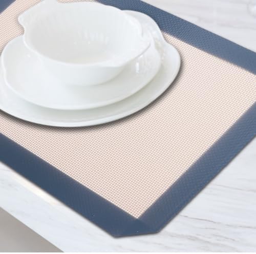 Silicone Baking Mat Set with Oil Brush and Scraper for Pastry Making
