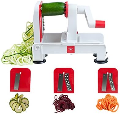 Paderno 3-Blade Folding Vegetable Spiralizer