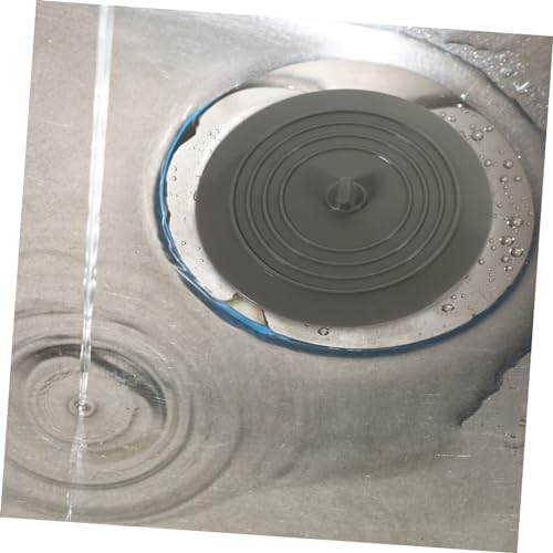 2 Sets Silicone Sink Strainers and Tub Stoppers for Drain Clogs