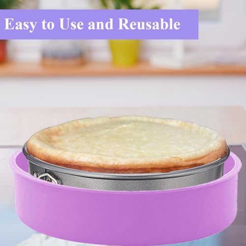 Silicone Springform Pan Protector, Cheesecake Water Bath Protector