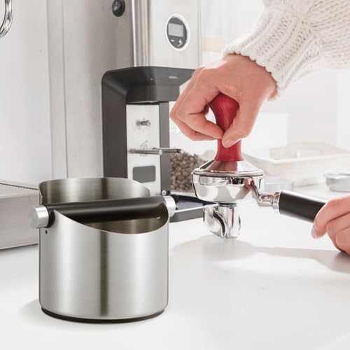 Sewroro Espresso Knock Box Coffee Grounds Container 5.50in