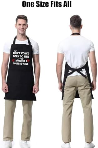 ONFAON Funny Apron for Men & Women - Father's Day & Birthday Gifts